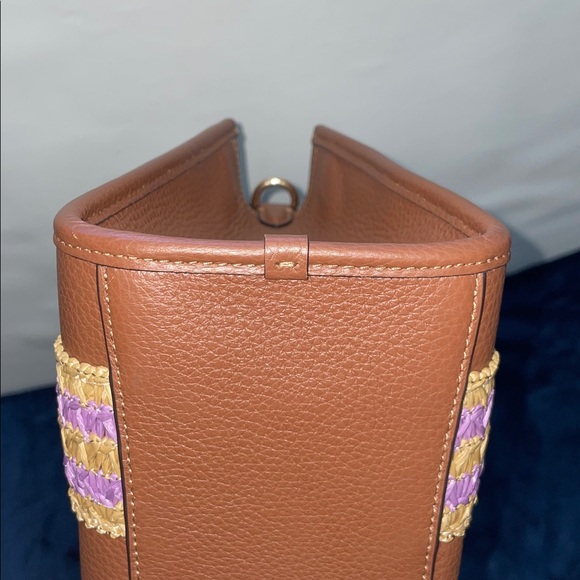 NWT Coach Straw Webb Tote 24 - Picture 7 of 13